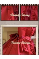 Identity V Bloody Queen Mary Red Formal Dress Cosplay Costume